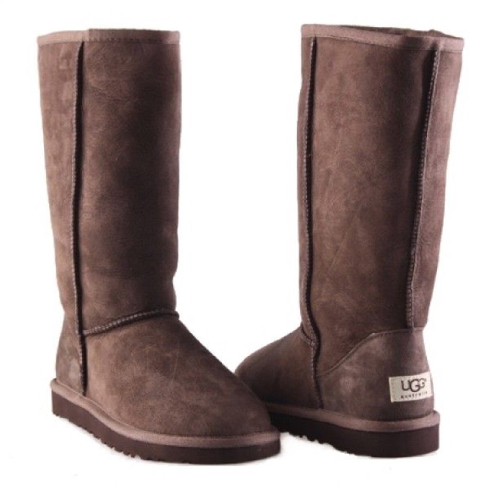 Dark Brown Tall UGGS